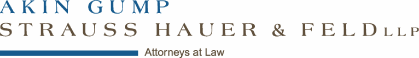 (AKIN GUMP STRAUSS HAUER & FELD LLP HEADER)